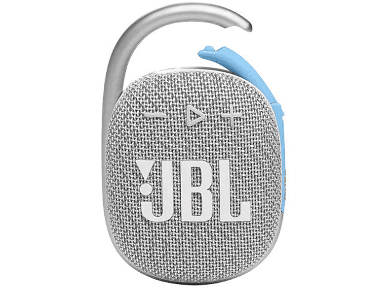 Фото - Портативна колонка JBL Głośnik Bluetooth  Clip 4 Eco WHT Szary 