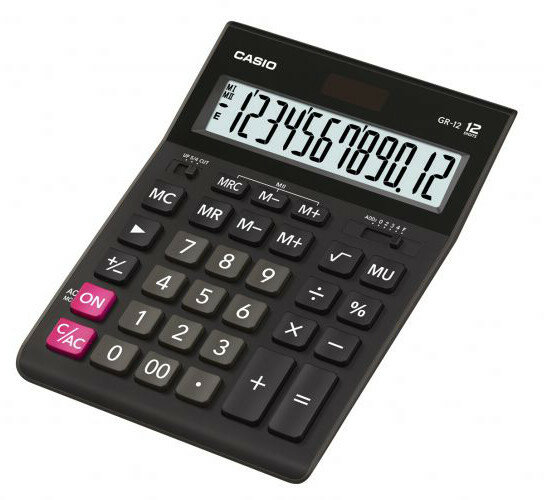 Kalkulator CASIO GR-12-BU