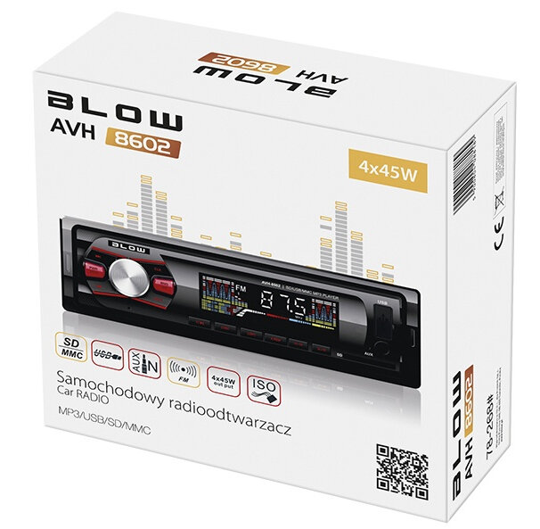 Radioodtwarzacz BLOW AVH-8602 MP3/USB/SD/MMC