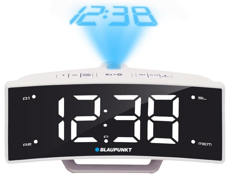 Blaupunkt CRP7WH radioväckarklocka vit