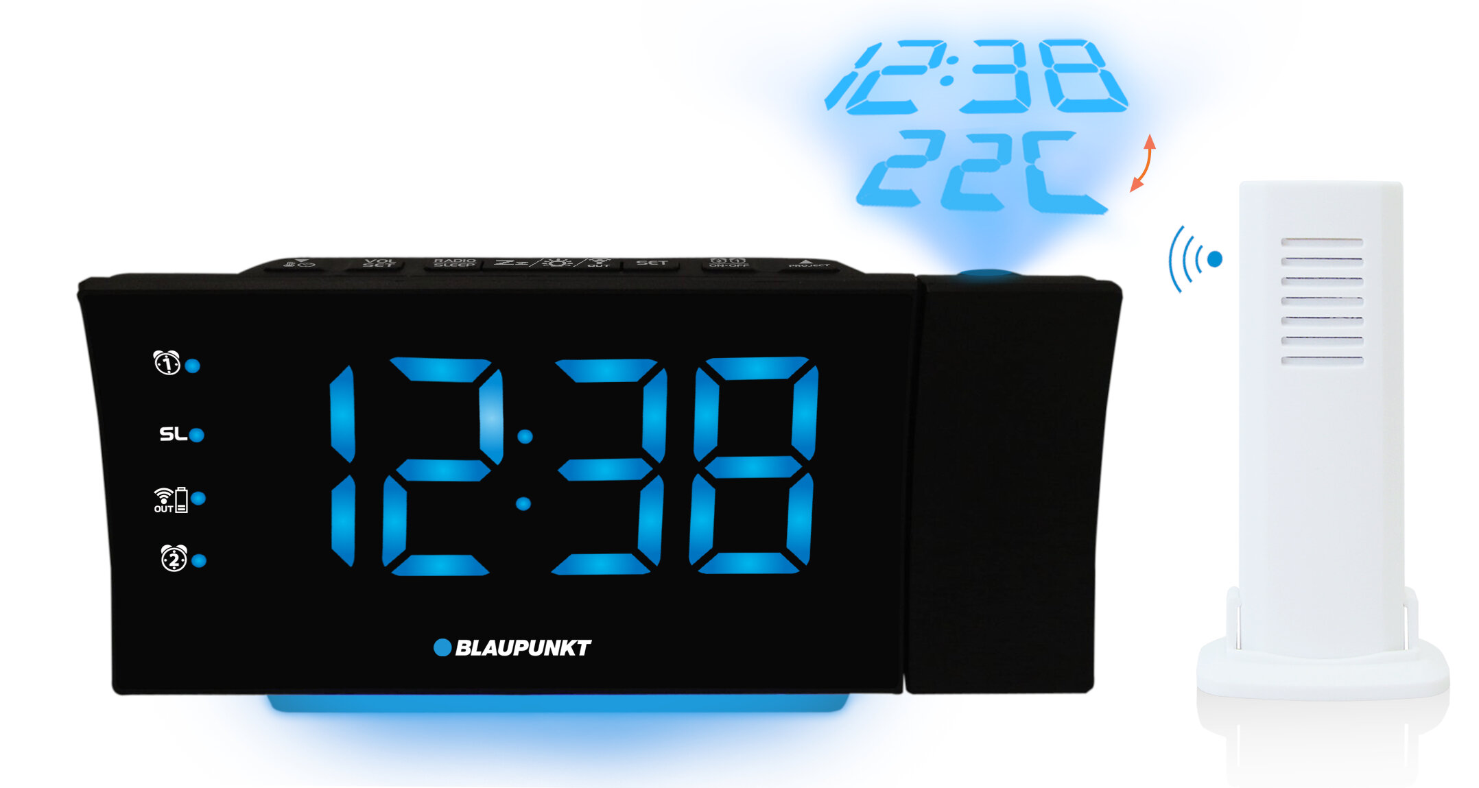 Radiobudzik BLAUPUNKT CRP81USB