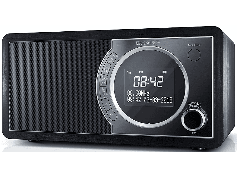 Sharp DR-450 Radio FM DAB+ Bluetooth Czarny – zdjęcie 3