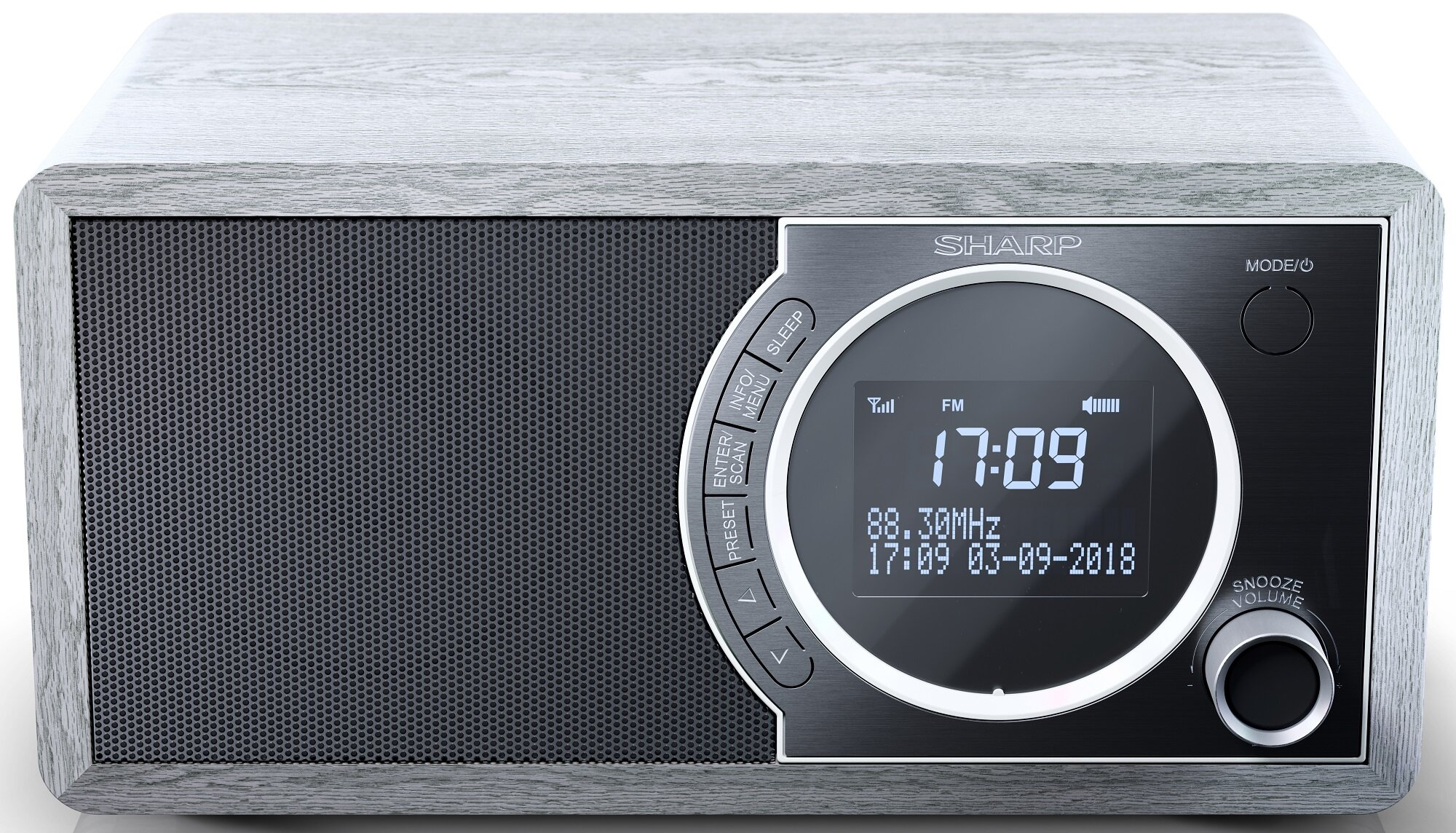 Radio SHARP DR-450 Szary