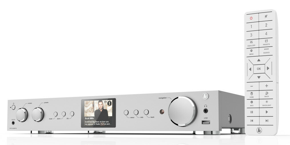 Radio HAMA DIT2105SBTX Srebrny