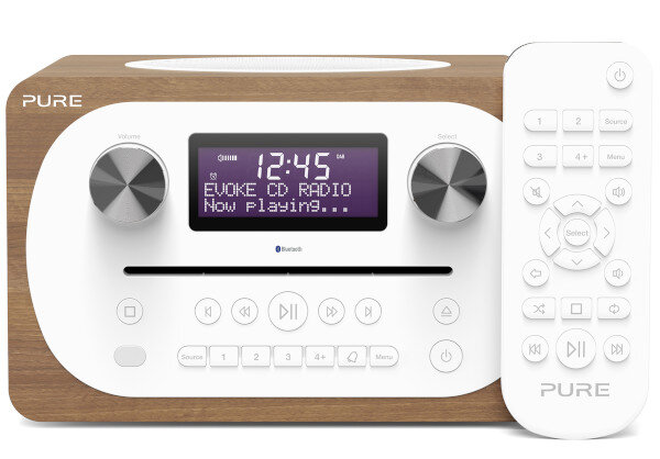 Radio PURE Evoke C-D4 Orzech