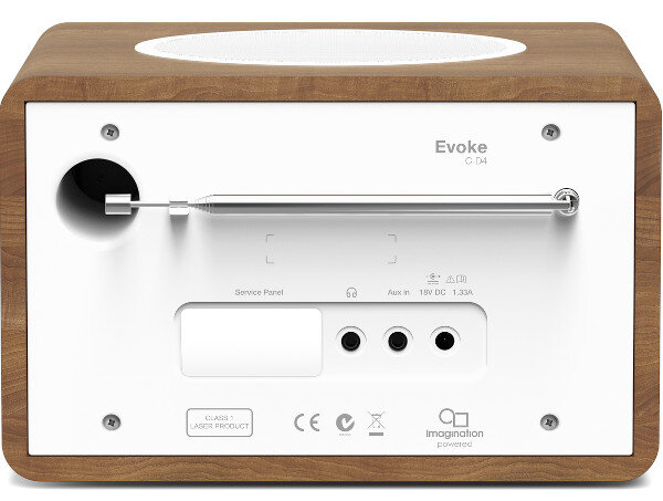 Radio PURE Evoke C-D4 Orzech