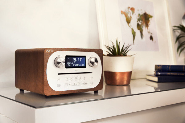 Radio PURE Evoke C-D4 Orzech