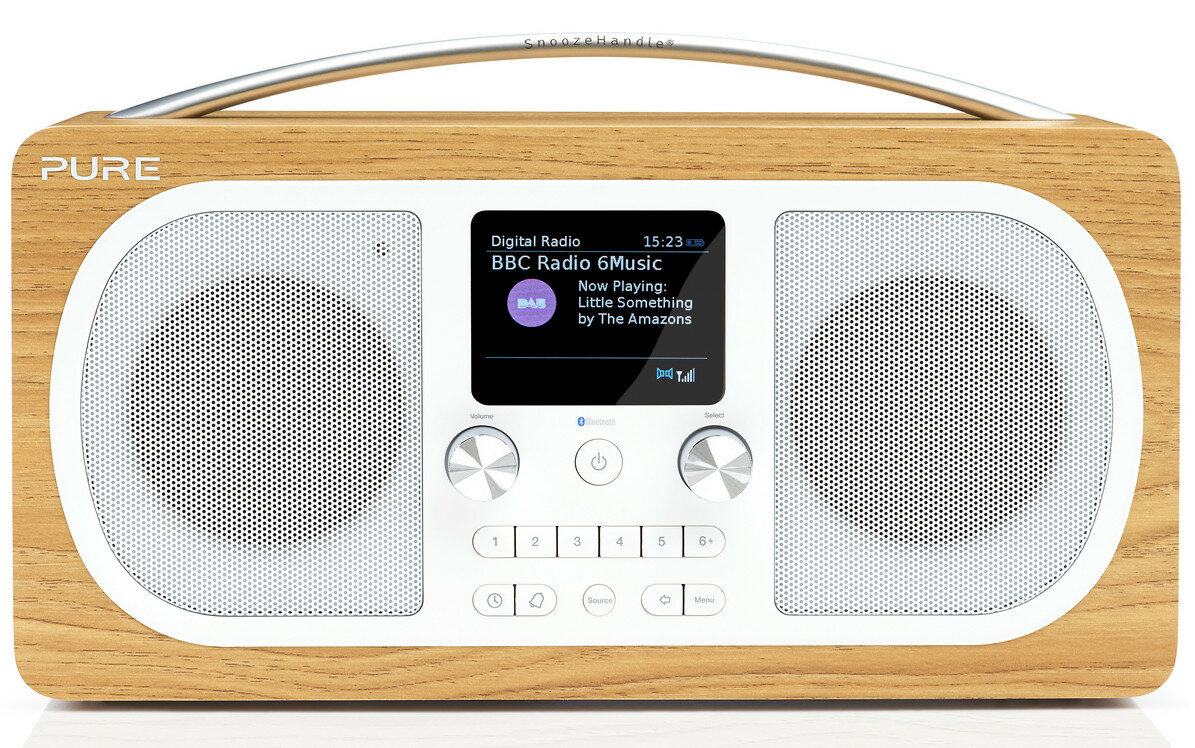 Radio PURE Evoke H6 Dąb