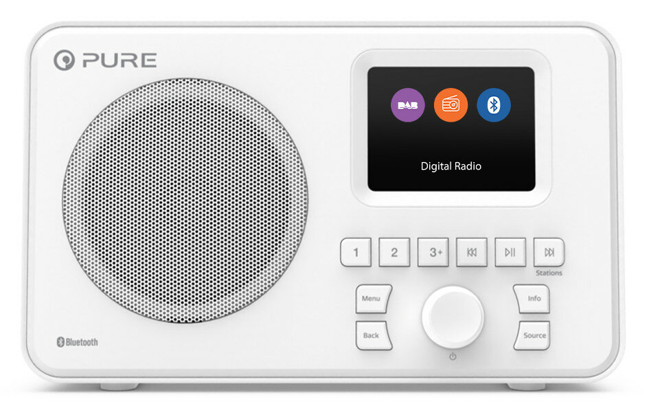 Radio PURE Elan One Biały