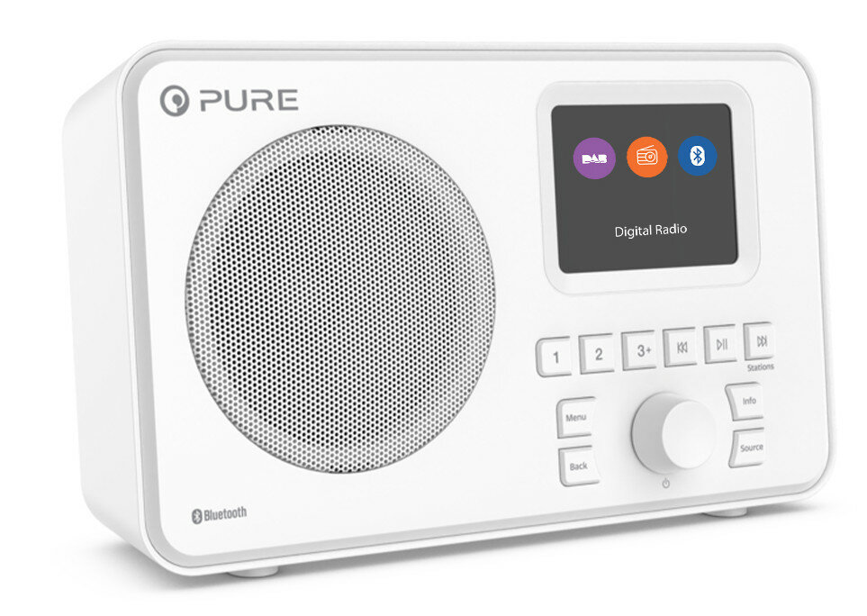 Radio PURE Elan One Biały