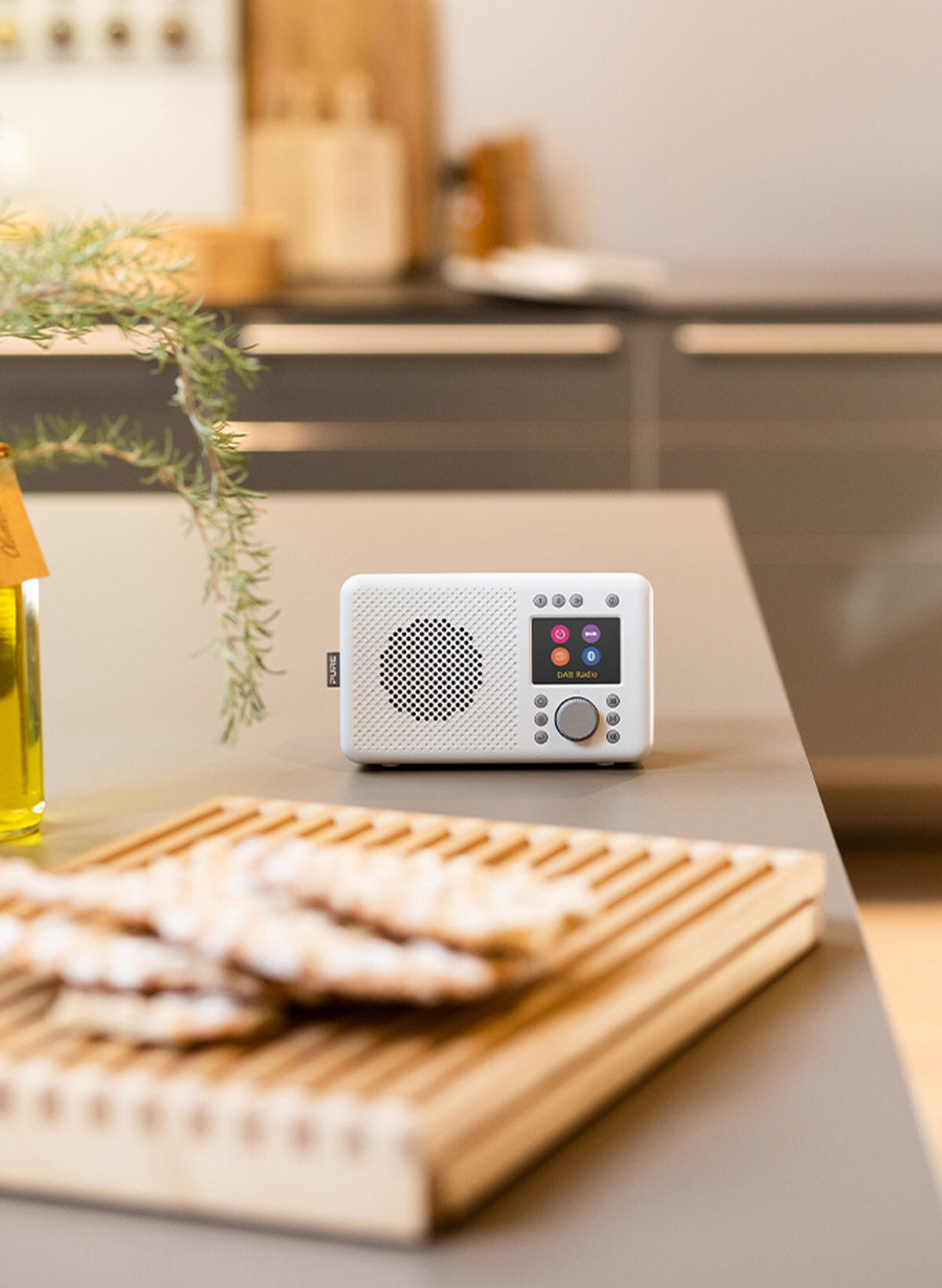 Radio PURE Elan Connect Stone Szary