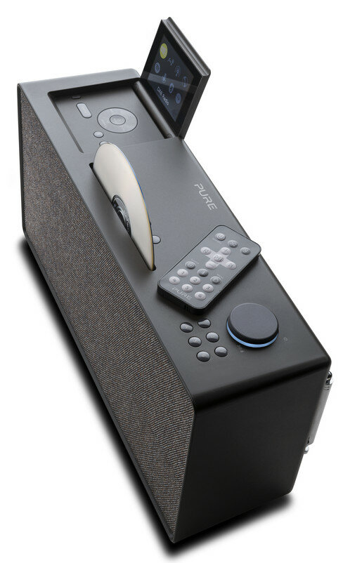 Radio PURE Evoke Home Coffee Czarny