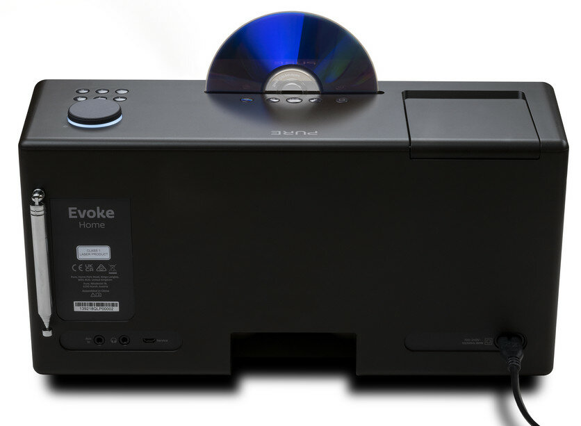 Radio PURE Evoke Home Coffee Czarny