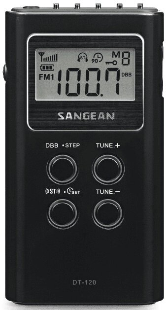 Radio SANGEAN DT-120 Czarny