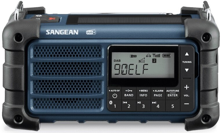 Radio SANGEAN MMR-99 DAB Czarno-niebieski