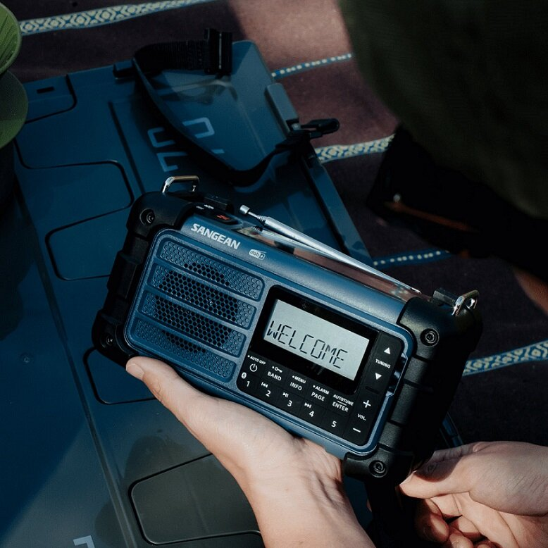Radio SANGEAN MMR-99 DAB Czarno-niebieski