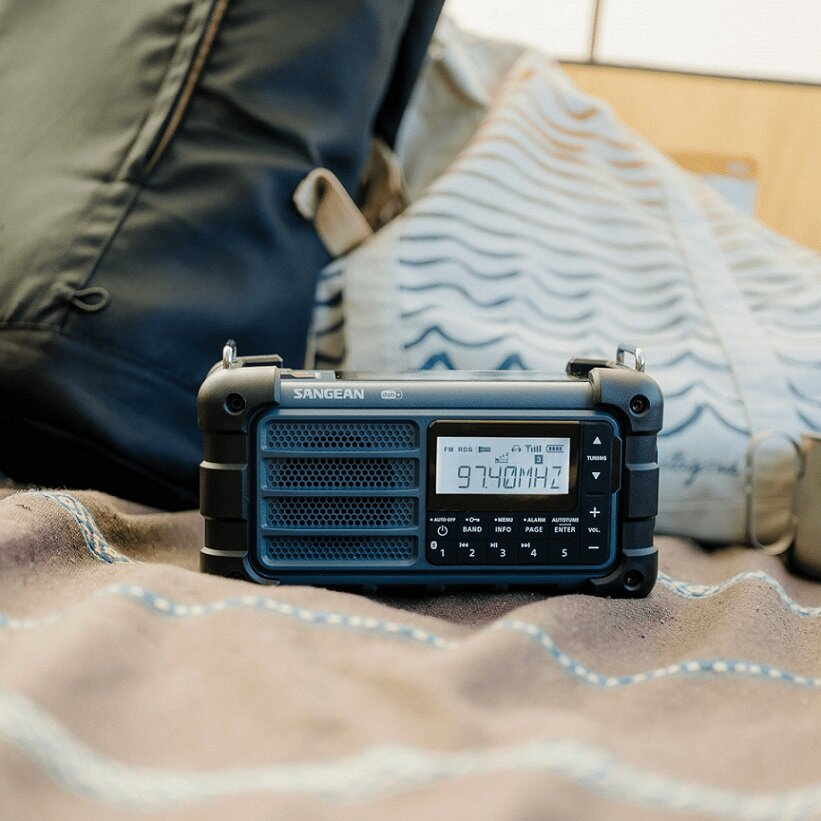 Radio SANGEAN MMR-99 DAB Czarno-niebieski