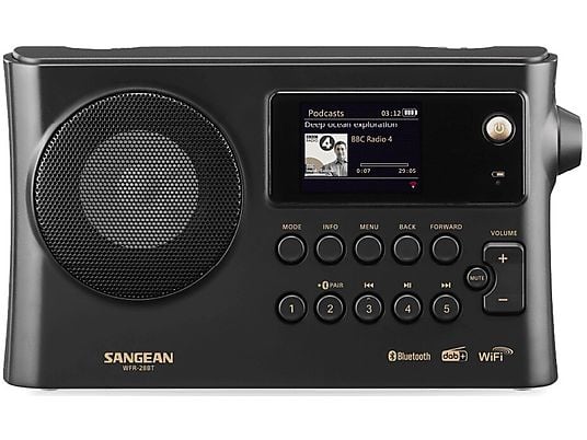 Radio SANGEAN WFR-28BT Czarny