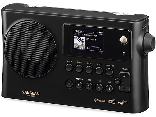 Radio SANGEAN WFR-28BT Czarny