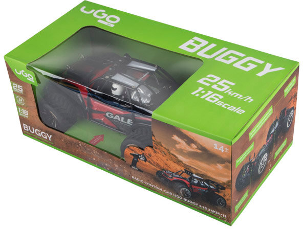 Samochód zdalnie sterowany UGO Buggy 1:16 25 km/h URC-1171