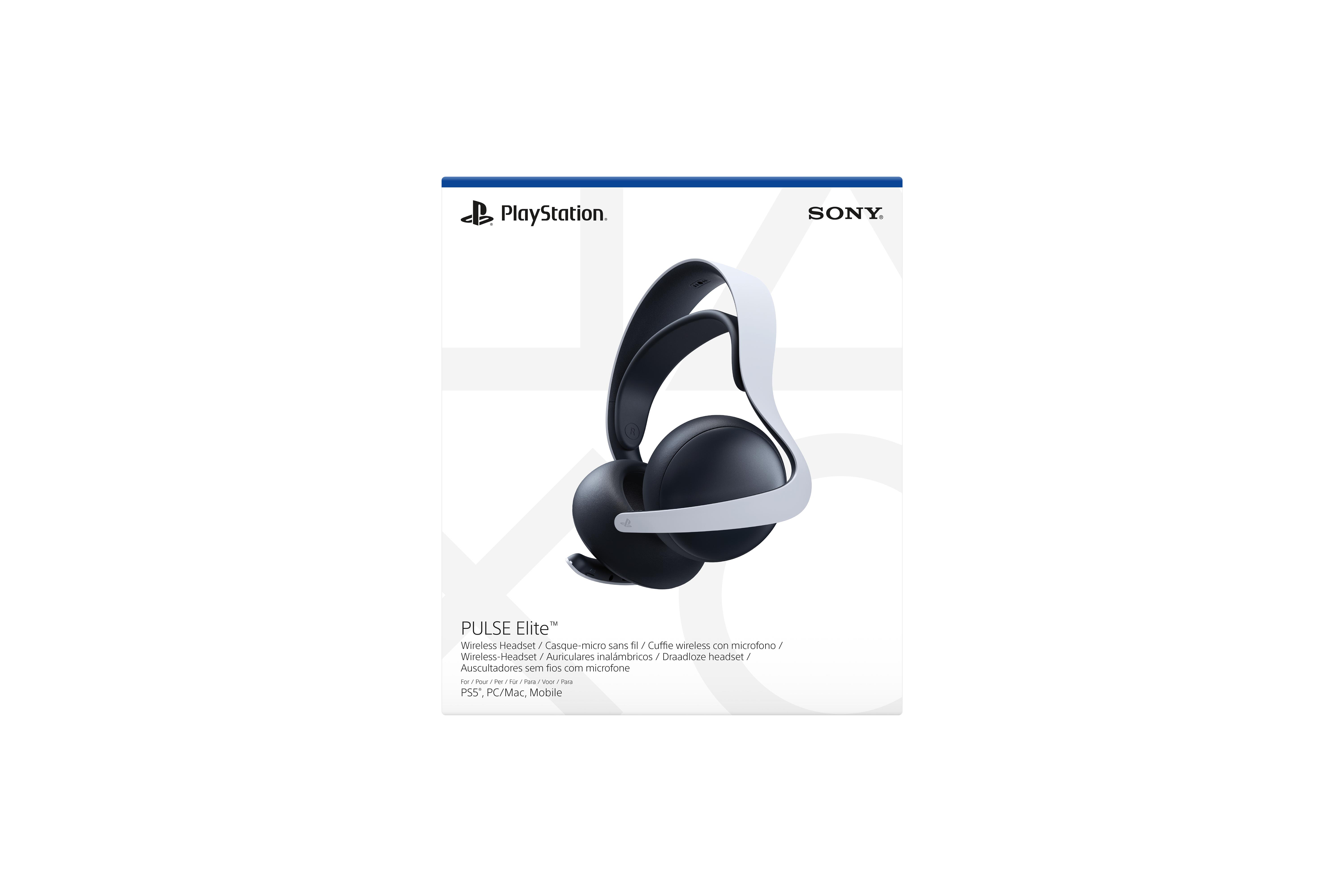 SONY PlayStation Pulse Elite Wireless, Over-ear Gaming-Headset 