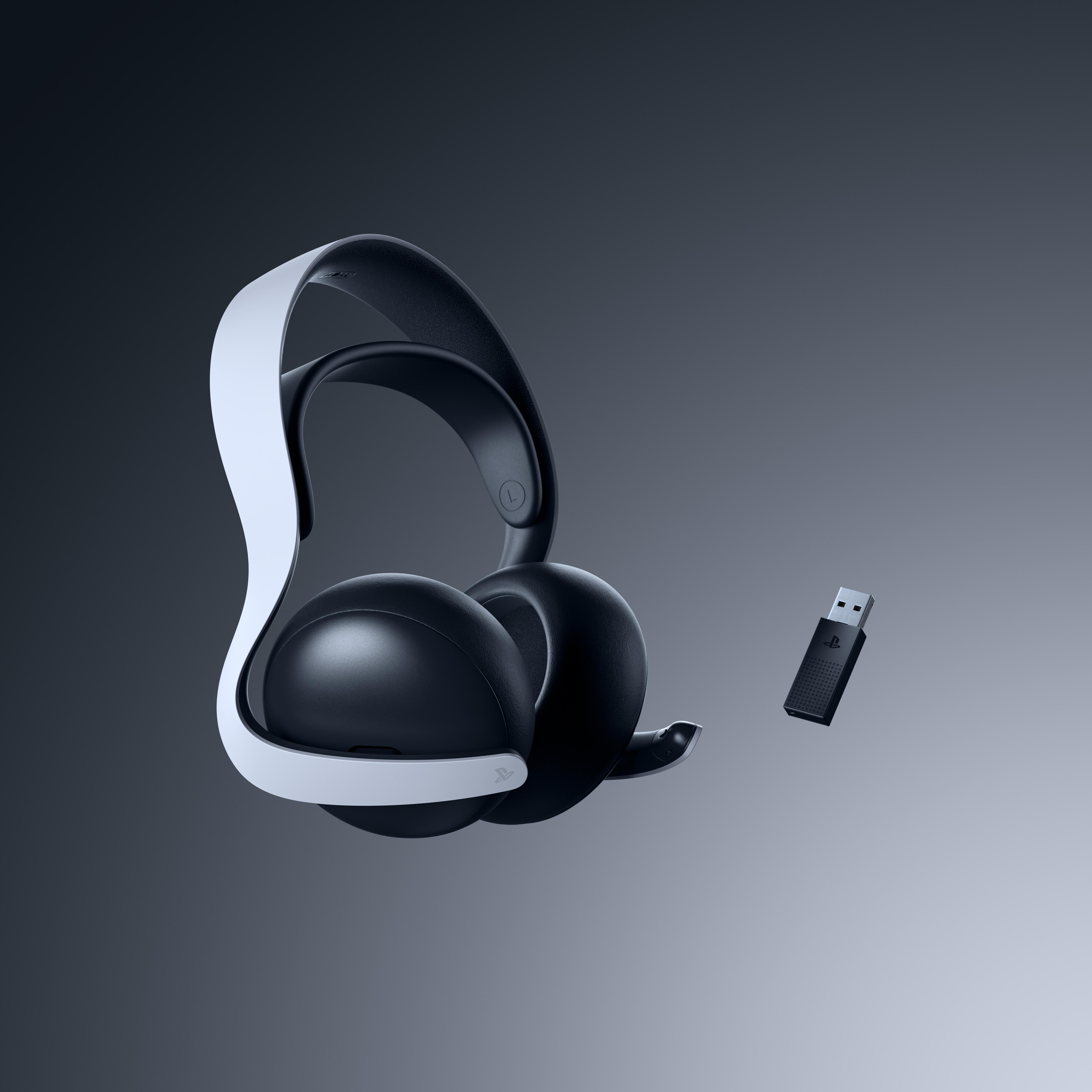 SONY Pulse Over-ear / Bluetooth Elite, Weiß Gaming-Headset Schwarz