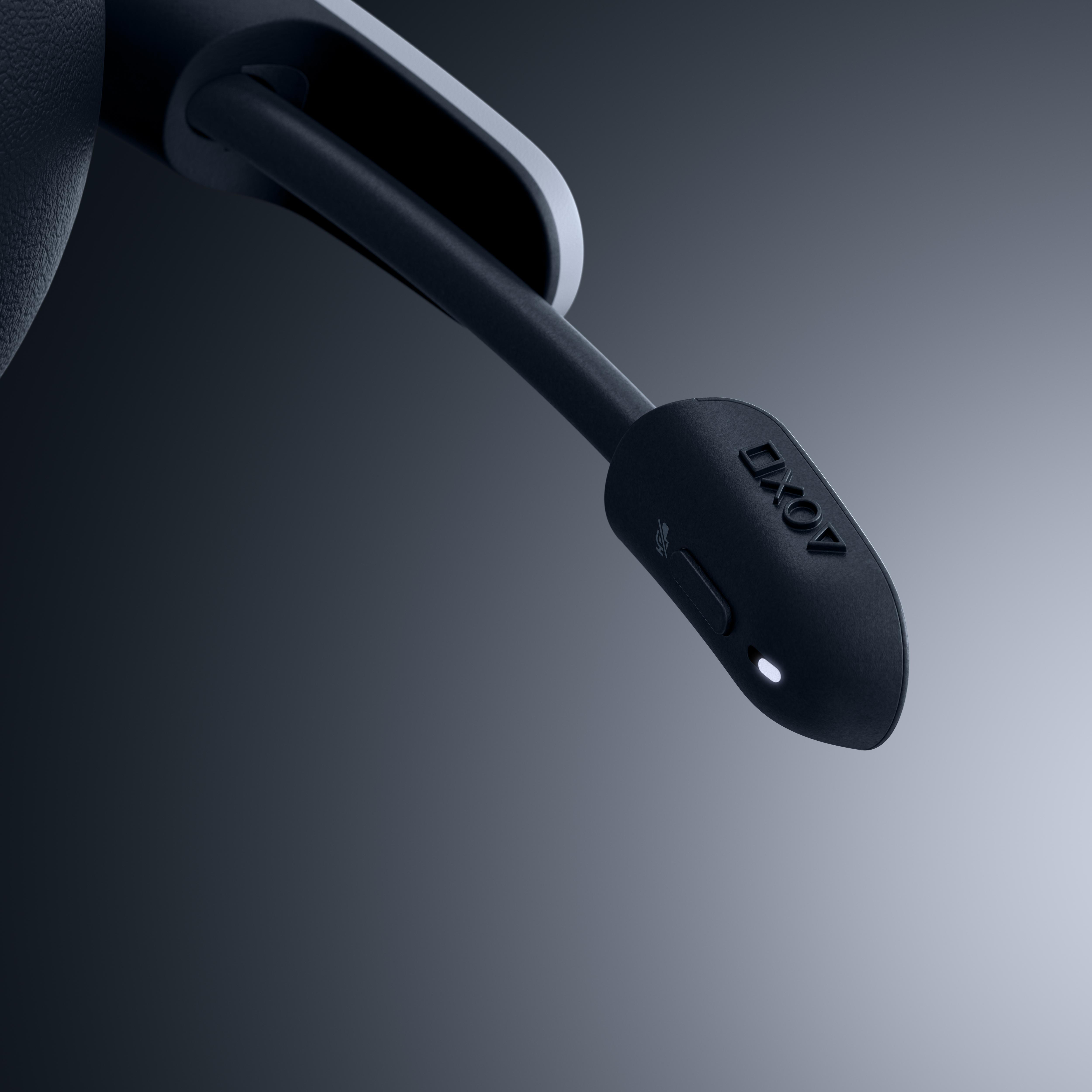 SONY Pulse Elite, Over-ear Weiß Schwarz / Bluetooth Gaming-Headset