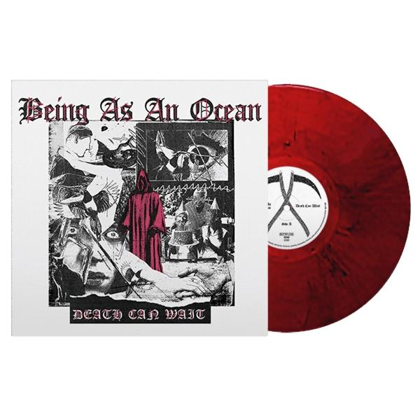 Ocean As Wait (Vinyl) Being - Marble Red/Black LP) (Ltd. An Death Can -