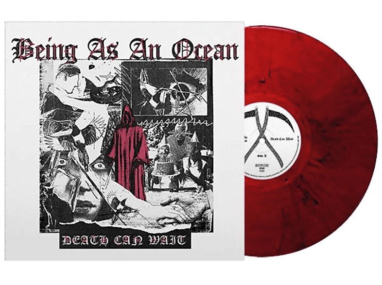 Ocean As Wait (Vinyl) Being - Marble Red/Black LP) (Ltd. An Death Can -