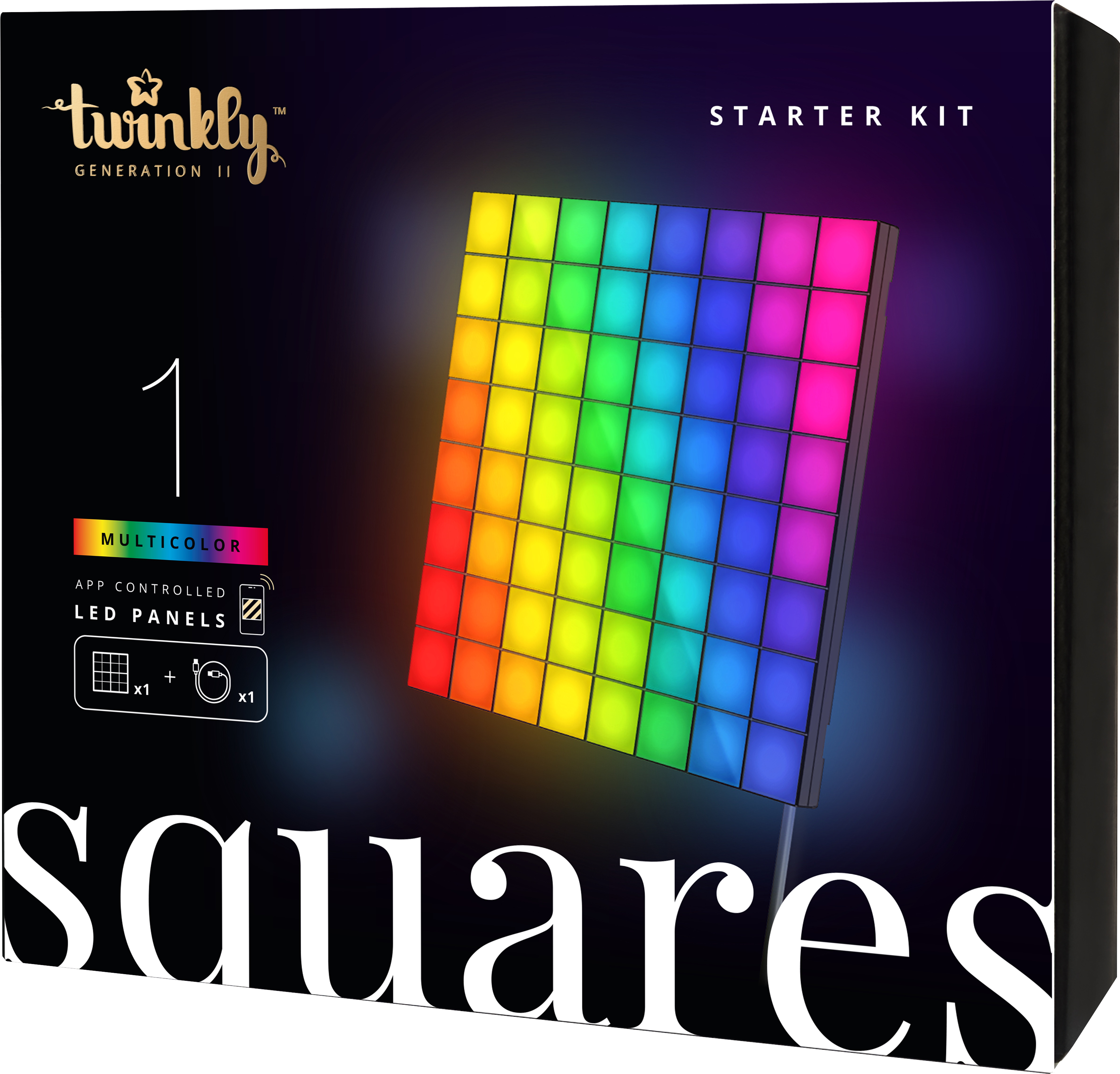 TWINKLY Squares Master Block 64 RGB - Panneaux LED