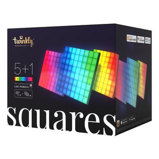 TWINKLY Squares Starter Pack - Panneaux LED (Noir)