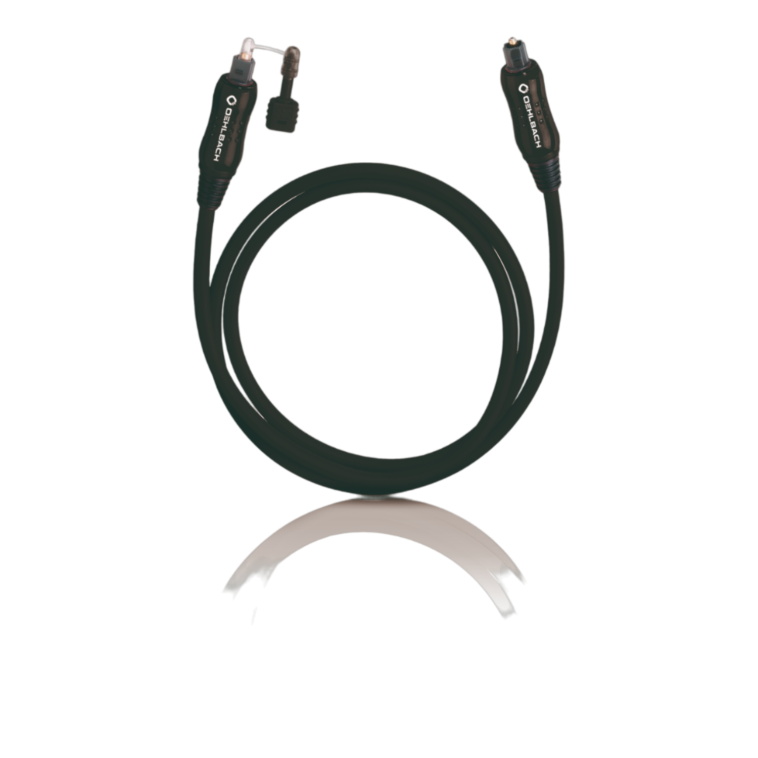 Oehlbach Opto Star Optische Kabel 2 Meter Zwart