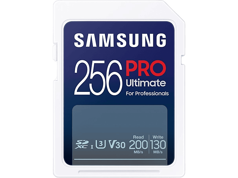 Samsung Sdxc Geheugenkaart Pro Ultimate 256 Gb Met Adapter (mb-sy256sb/ww)