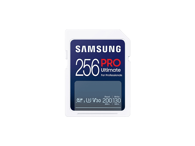 Carte Mémoire Samsung Pro Ultimate SDXC 256GB