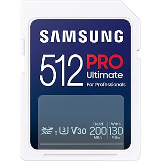 SAMSUNG Carte mémoire SDXC Pro Ultimate 512 GB (MB-SY512B/WW)