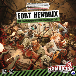 CMON Zombicide 2.Ed. - Gesellschaftsspiel Hendrix Mehrfarbig Fort