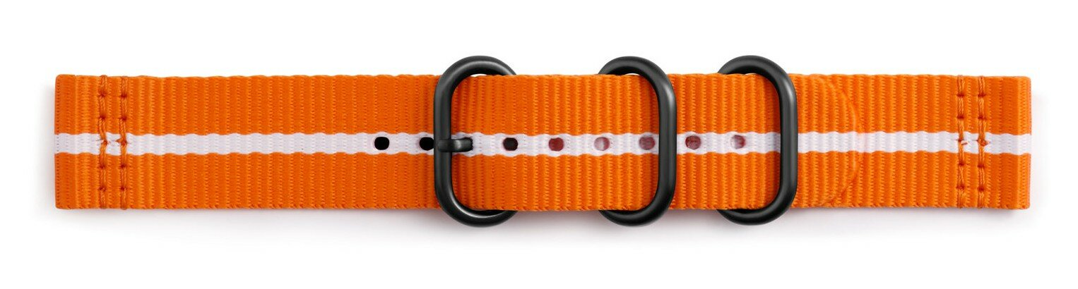 Pasek do smartwatcha SAMSUNG Gear Sport Premium Nato Pomarańczowy GP-R600BREECAG