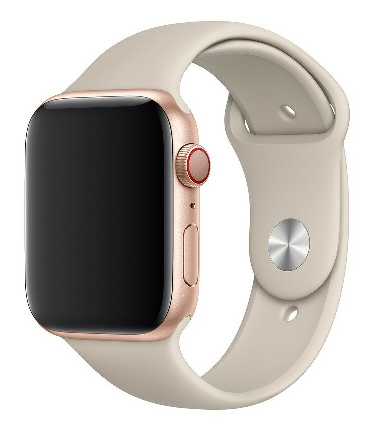Pasek sportowy APPLE Watch w kolorze piaskowca do koperty 44 mm – S/M i M/L MTPN2ZM/A