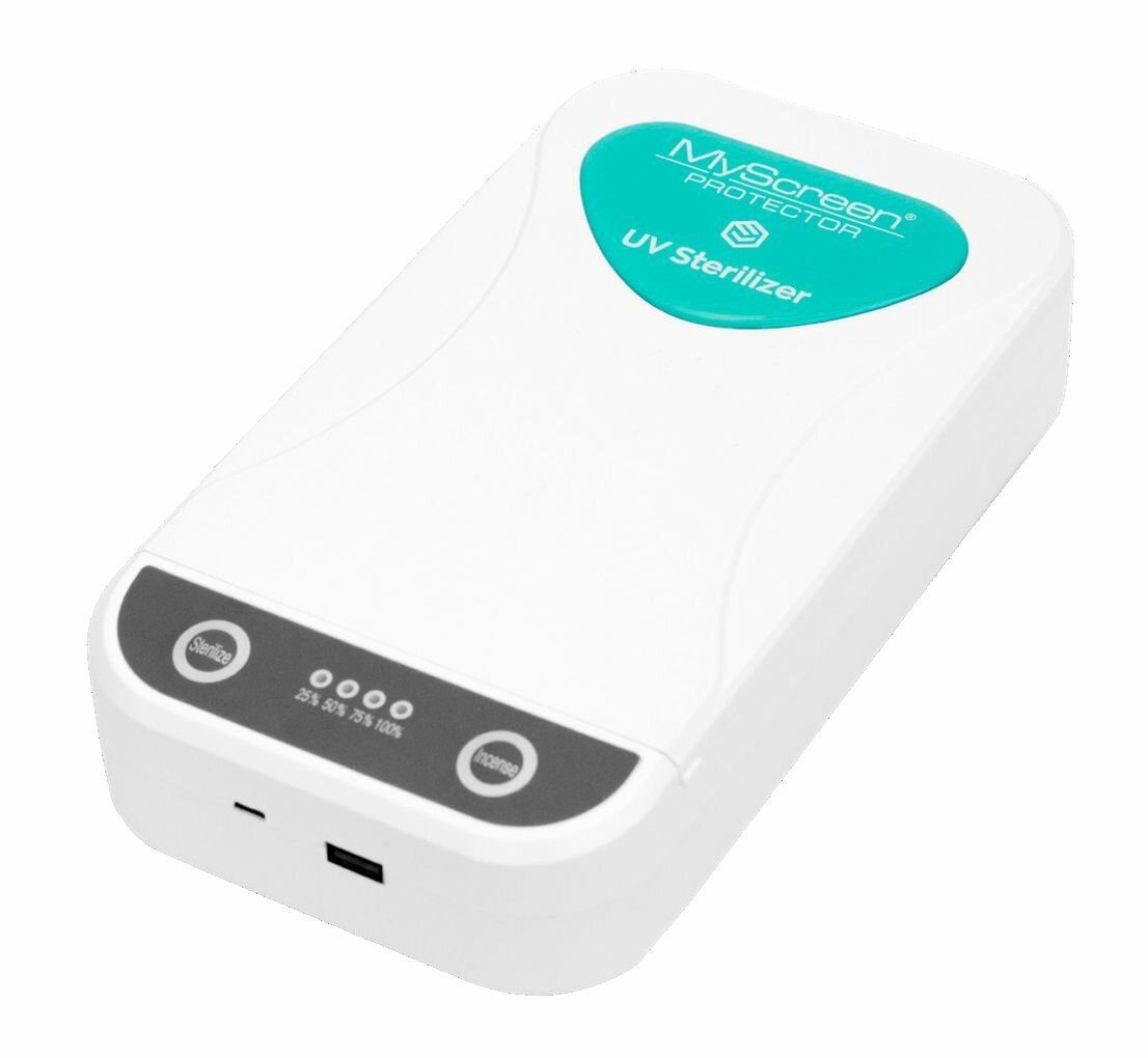 OUTLET - Sterylizator UV MYSCREEN PROTECTOR Biało-szary
