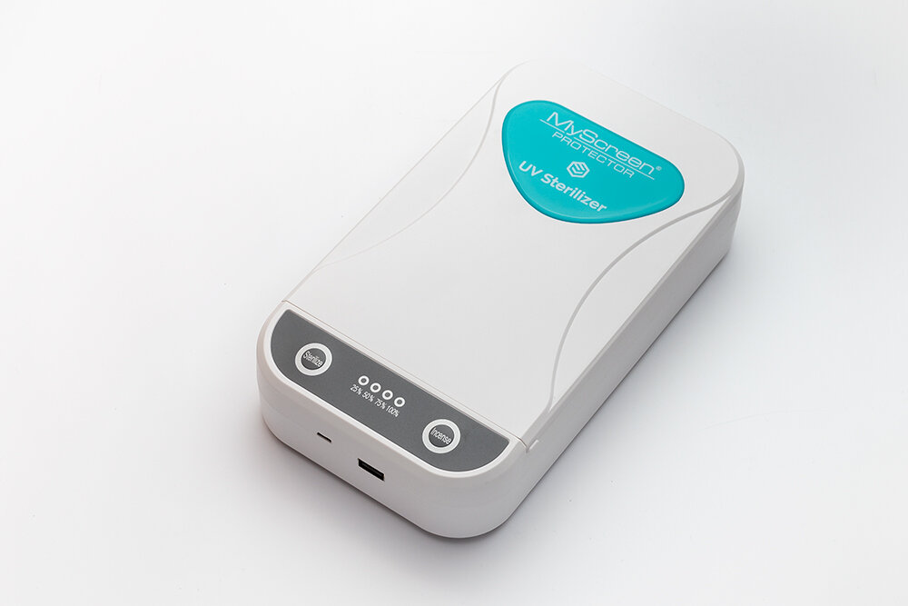OUTLET - Sterylizator UV MYSCREEN PROTECTOR Biało-szary