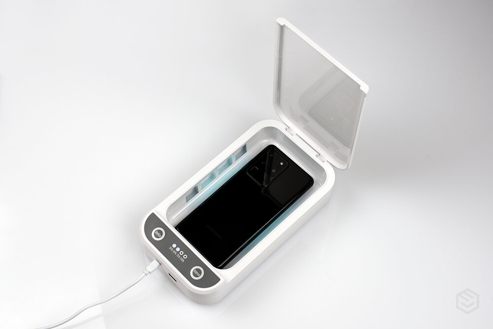 OUTLET - Sterylizator UV MYSCREEN PROTECTOR Biało-szary