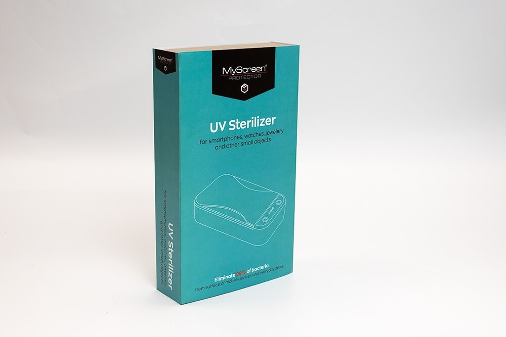 OUTLET - Sterylizator UV MYSCREEN PROTECTOR Biało-szary