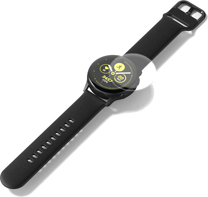 Folia ochronna SAMSUNG Pure Diamond Protective Film do Galaxy Watch Active2 (44mm) Przezroczysta GP-TFR820KDATW