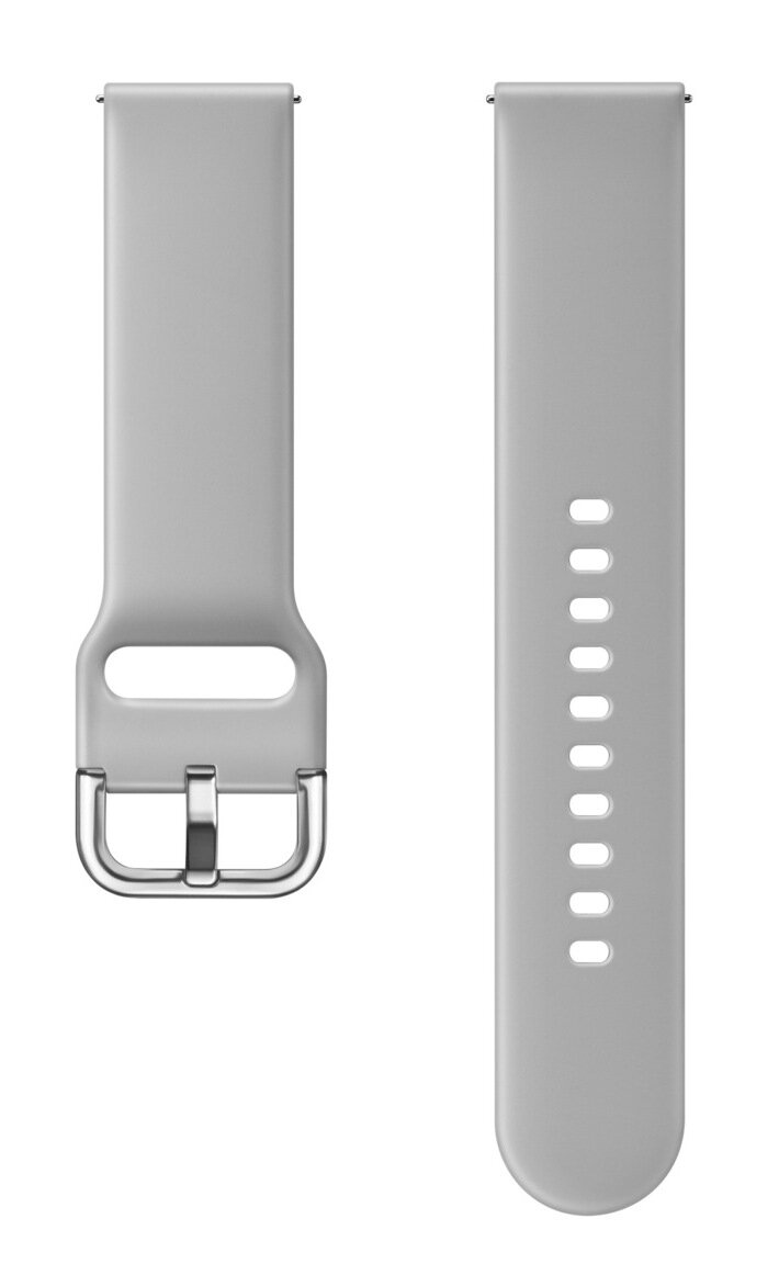 Pasek do smartwatcha SAMSUNG Sport dla Galaxy Watch Active 20mm Szary ET-SFR50MJEGWW