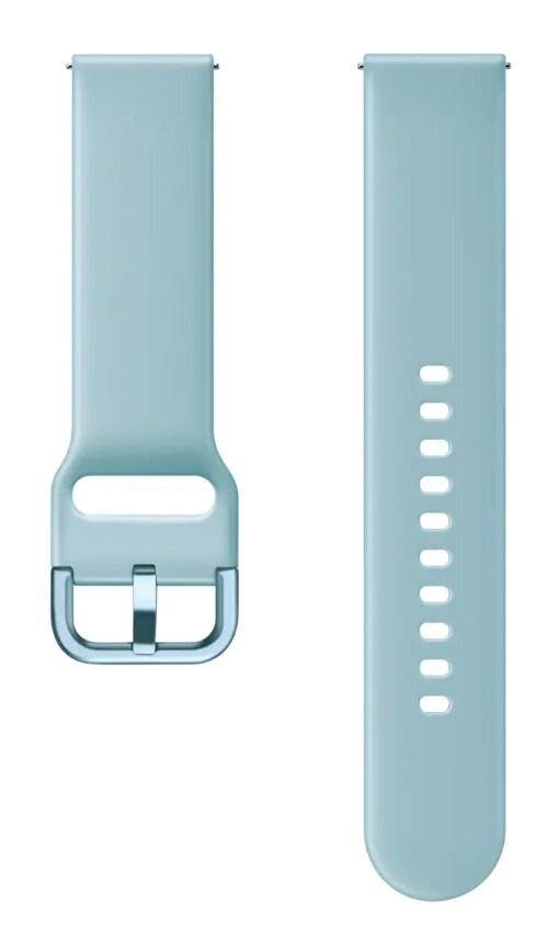 Pasek do smartwatcha SAMSUNG Sport dla Galaxy Watch Active 20mm Błękitny ET-SFR50MLEGWW