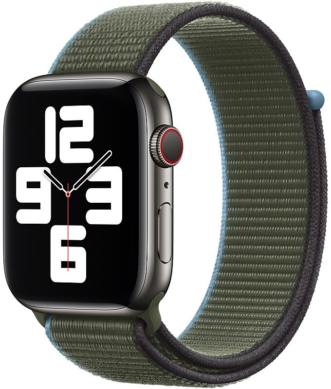 Opaska sportowa APPLE w kolorze górskiej zieleni do koperty 40 mm MYA12ZM/A