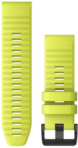 Silikonowy pasek GARMIN QuickFit do zegarka Fenix 6X 26 mm Żółty 010-12864-04
