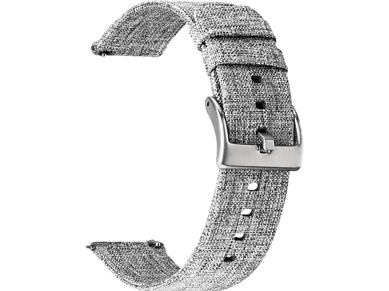 Pasek TOPP do smartwatcha 20 mm Gear Sport, Galaxy Watch 42 mm, Active Szary 40-37-7599