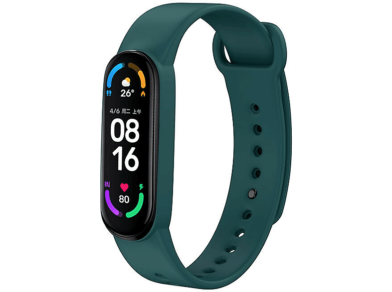 Zestaw 8 opasek do XIAOMI Mi Band 5/6