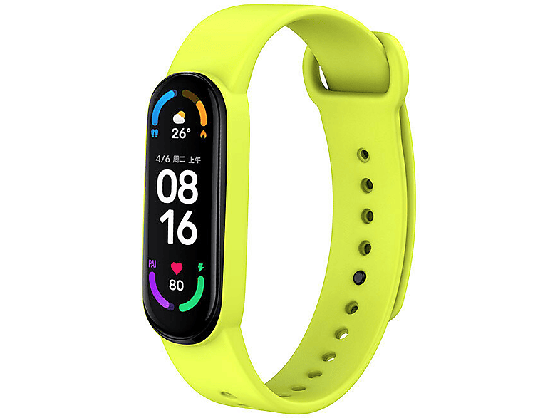 Opaska YUNMI do Xiaomi Mi Band 6/Mi 5 Zielony (Grass Green)